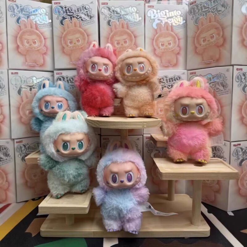 Labubu the Monsters V3 Series Blind Teddy Box Vinyl Base Toy Animated Characters Mysterious Surprise Box